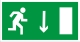 Указатель двери эвакуационного выхода (правосторонний)